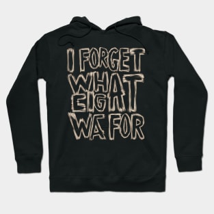 I forget what eight was for outline effect Hoodie